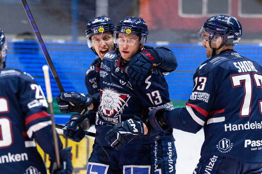 Linköpings Jakub Vrana jublar