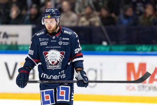 Linköpings Robin Kovacs deppar