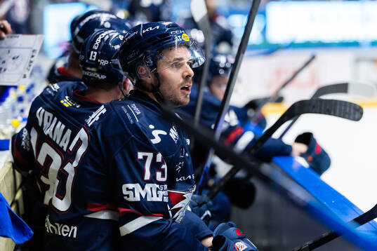Linköpings Nicholas Shore deppar