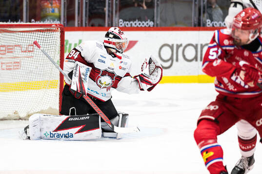Malmö Redhawks målvakt Marek Langhamer