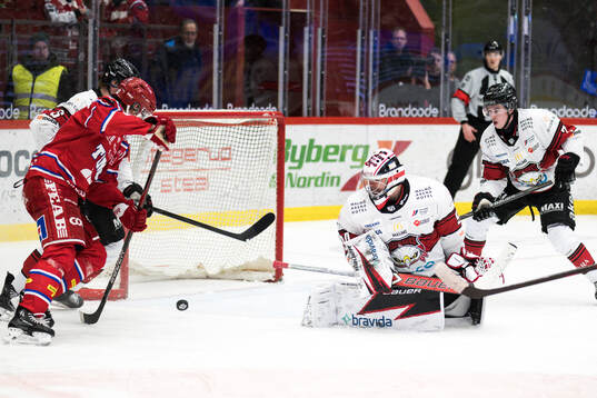 Malmö Redhawks målvakt Marek Langhamer
