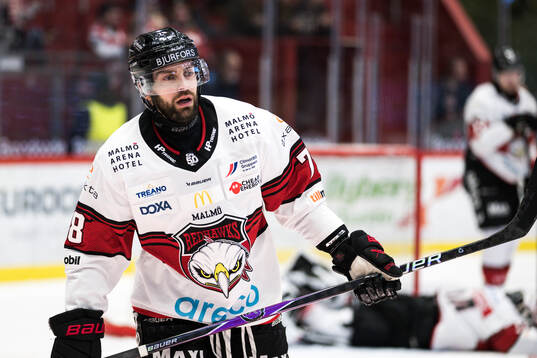 Malmö Redhawks Robin Hanzl deppar