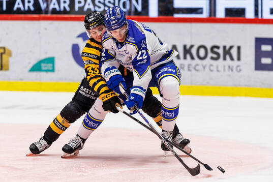 Skellefteås Zeb Forsfjäll och Leksands Lukas Vejdemo