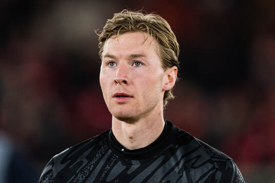 Goalkeeper Mathias Dyngeland of Brann
