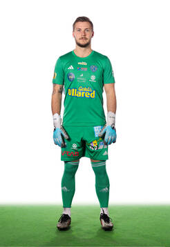 Falkenbergs målvakt Anton Andersson