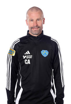 Falkenbergs tränare Christoffer Andersson