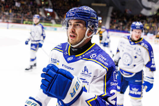 Leksands Michael Lindqvist jublar