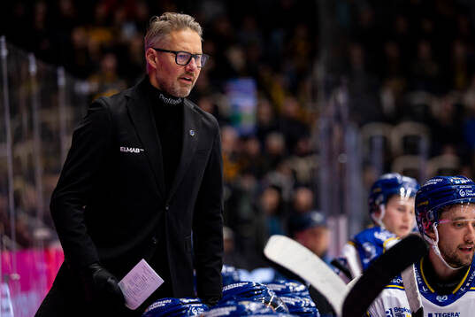 Leksands tränare Johan Hedberg