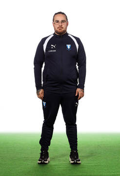 Malmö FFs massör Sebastian Leyton