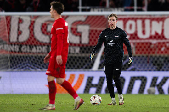 Goalkeeper Mathias Dyngeland of Brann