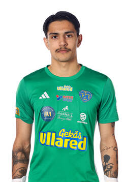 Falkenbergs målvakt Gustav Lillienberg