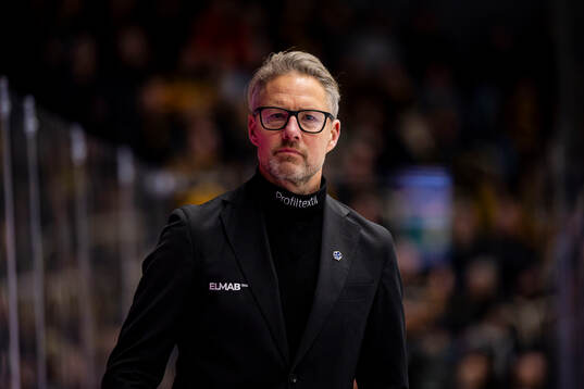 Leksands tränare Johan Hedberg