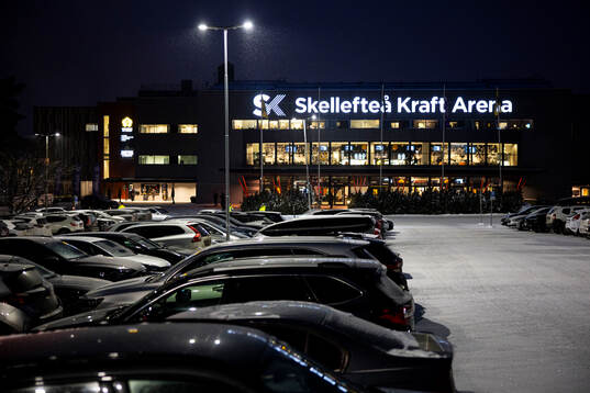 Skellefteå Kraft Arena exteriör