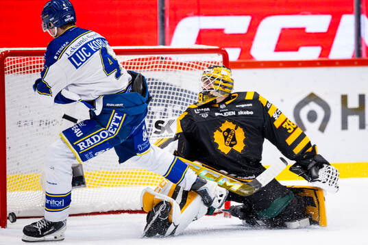 Leksands Tinus Luc Koblar gör 1-2 på Skellefteås