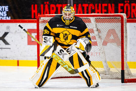 Skellefteås målvakt Strauss Mann