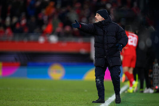 Head coach Vincenzo Italiano of Bologna