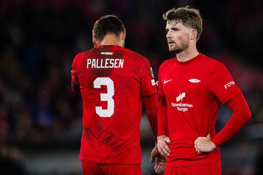 Jacob Sørensen of Brann looks dejected