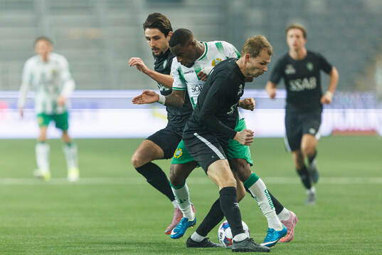 Brages Haris Brkic och Alexander Zetterström mot Hammarbys