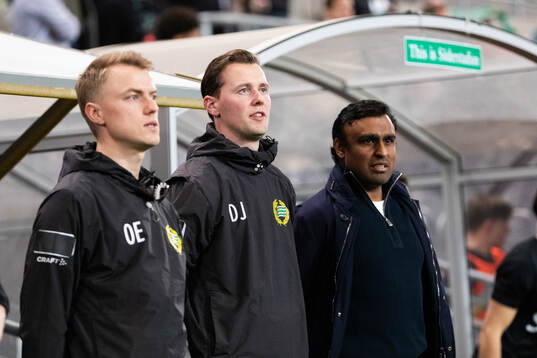 Hammarbys fystränare Olle Ekman, assisterande tränare
