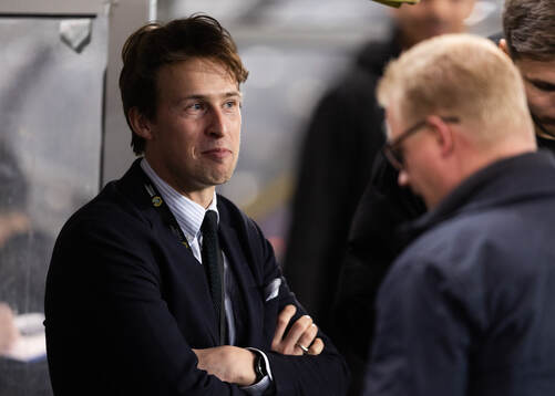 Hammarbys tekniska chef Adrian von Heijne innan