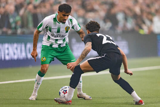 Hammarbys Montader Madjed och Brages Noah Åstrand John