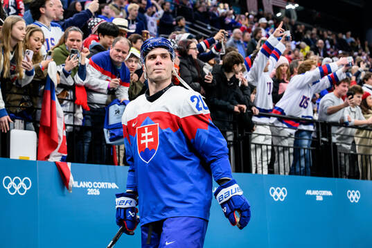 Juraj Slafkovsky of Slovakia