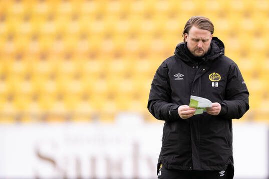 Tränare Björn Hamberg