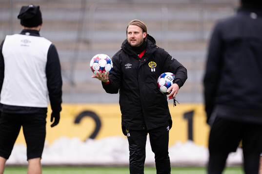 Tränare Björn Hamberg