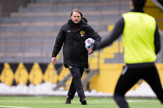 Tränare Björn Hamberg