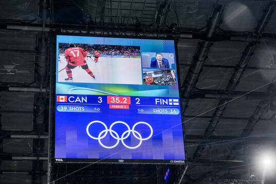 VAR of the 3-2 in the men's ice hockey semifinal between