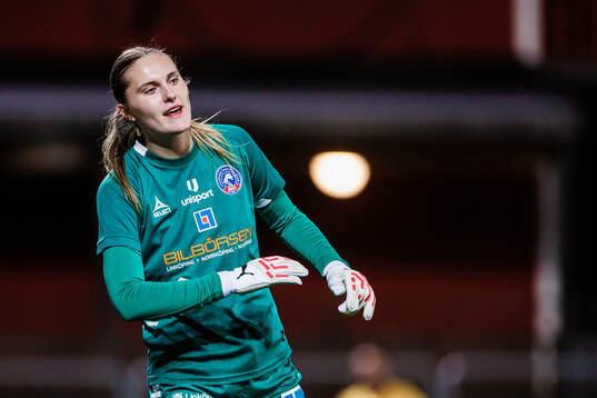 Linköpings målvakt Julia Cavander