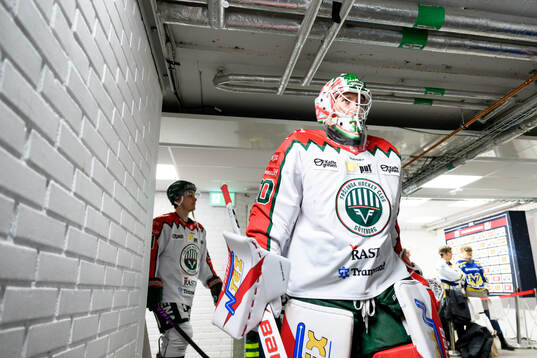Frölundas målvakt Tobias Normann