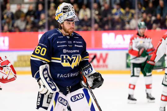 HV71s målvakt Felix Sandström