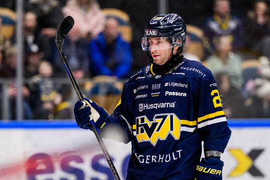 HV71s Justin Glenn Kloos deppar