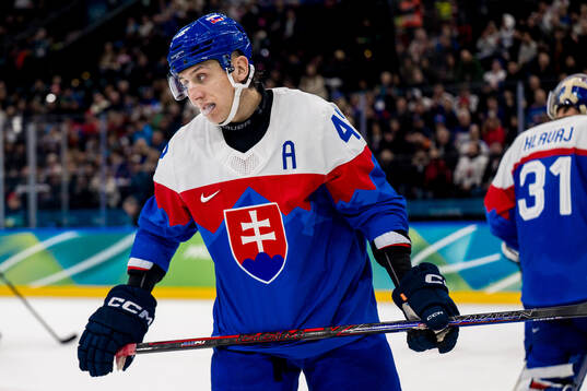 Martin Fehervary of Slovakia looks dejected in the men's