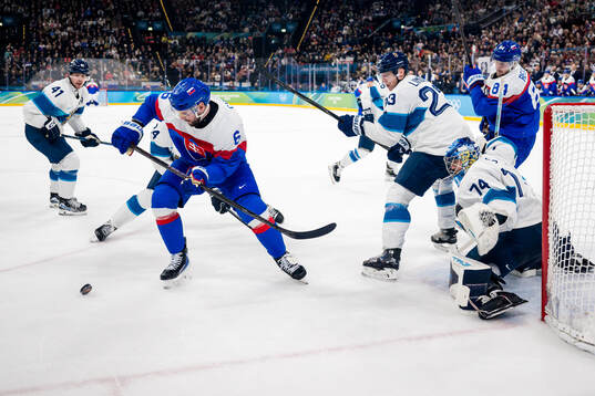 Lukas Cingel and Pavol Regenda of Slovakia and Esa Lindell