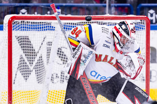 Malmö Redhawks målvakt Marek Langhamer