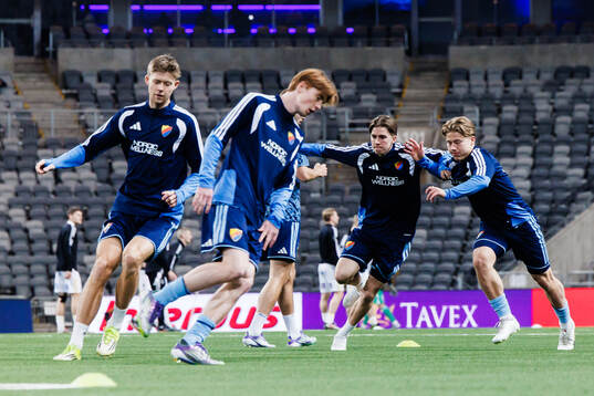 Djurgårdens Max Larsson och Matias Siltanen