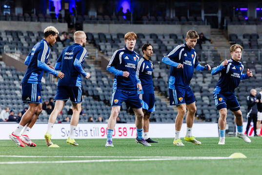 Djurgårdens Peter Langhoff och Patric Åslund