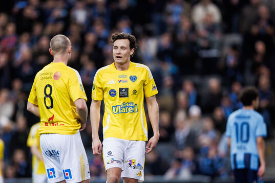Falkenbergs FFs Nils Bertilsson och Alexander Salo