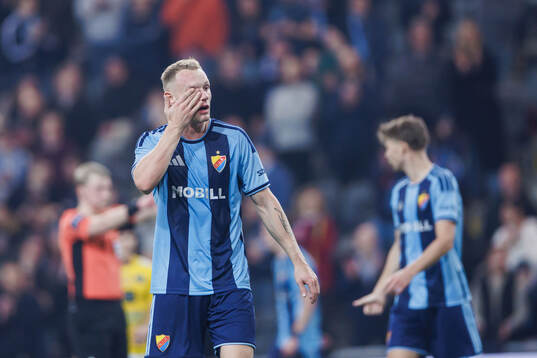 Djurgårdens Kristian Lien deppar