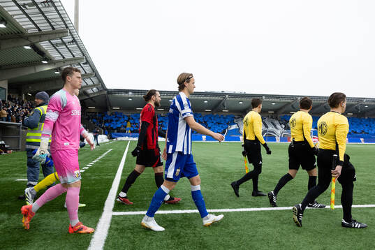 IFK Göteborgs målvakt Viktor Andersson och August