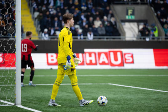 Östersunds målvakt Melker Uppenberg