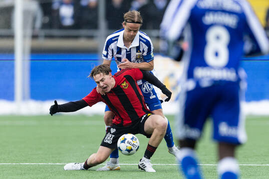 Östersunds Abel Stensrud och IFK Göteborgs August