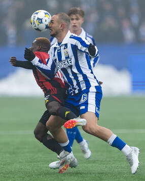 Östersunds Assiedou Yannick Armel Adjoumani och IFK