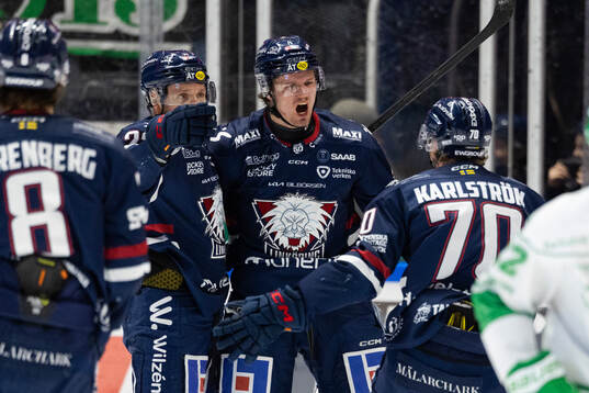 Linköpings Eskild Bakke Olsen jublar