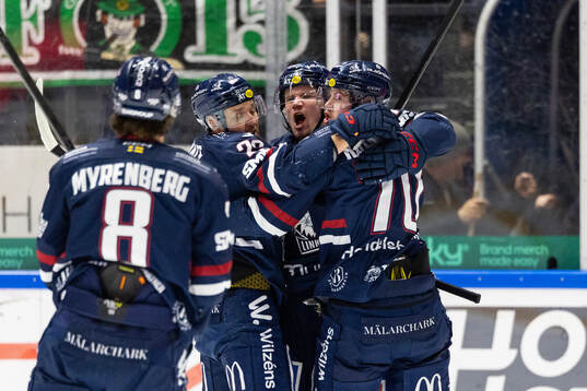 Linköpings Eskild Bakke Olsen jublar