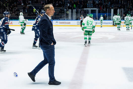 Linköpings tränare Mikael Håkanson