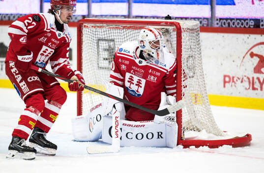 Timrås målvakt Jacob Johansson