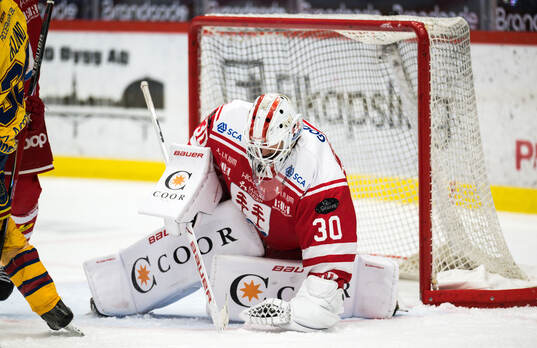 Timrås målvakt Jacob Johansson